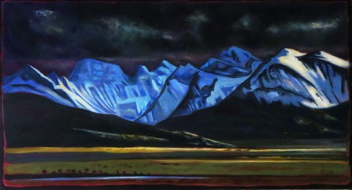 Light from the West, East of Waterton 
           SOLD